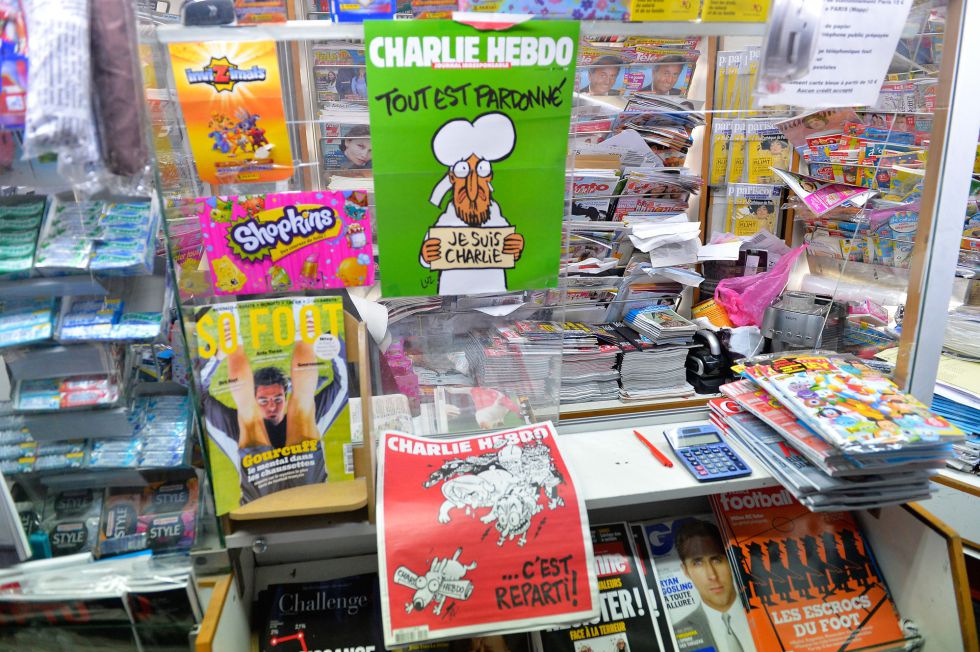 Charlie Hebdo en Kiosko