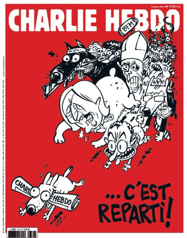 Charlie Hebdo: febrero