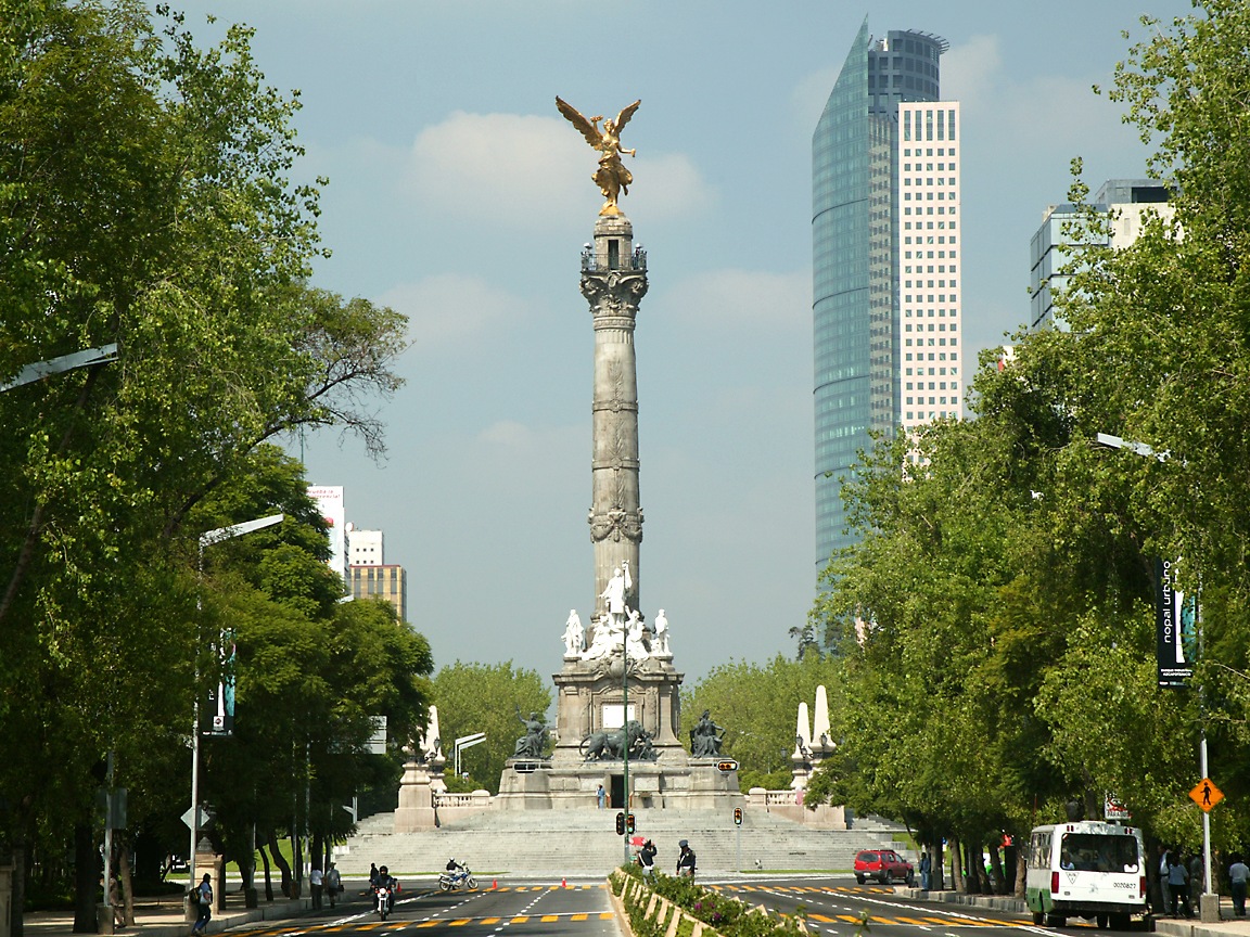 El Ángel - Monumento a la Independencia, Paseo de la Reforma